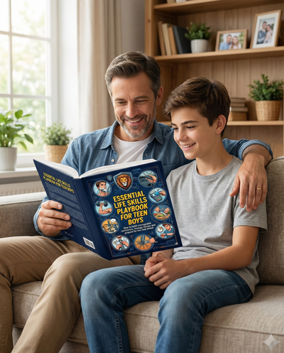 An Essential Life Skills Book for Teen Boys