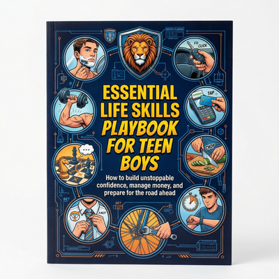 An Essential Life Skills Book for Teen Boys
