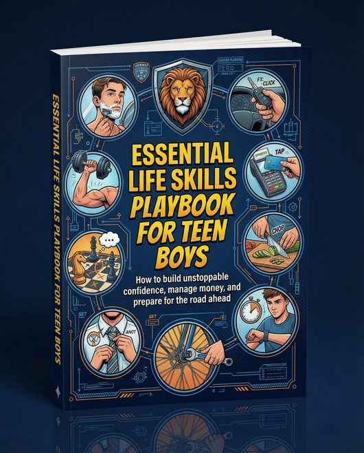 An Essential Life Skills Book for Teen Boys